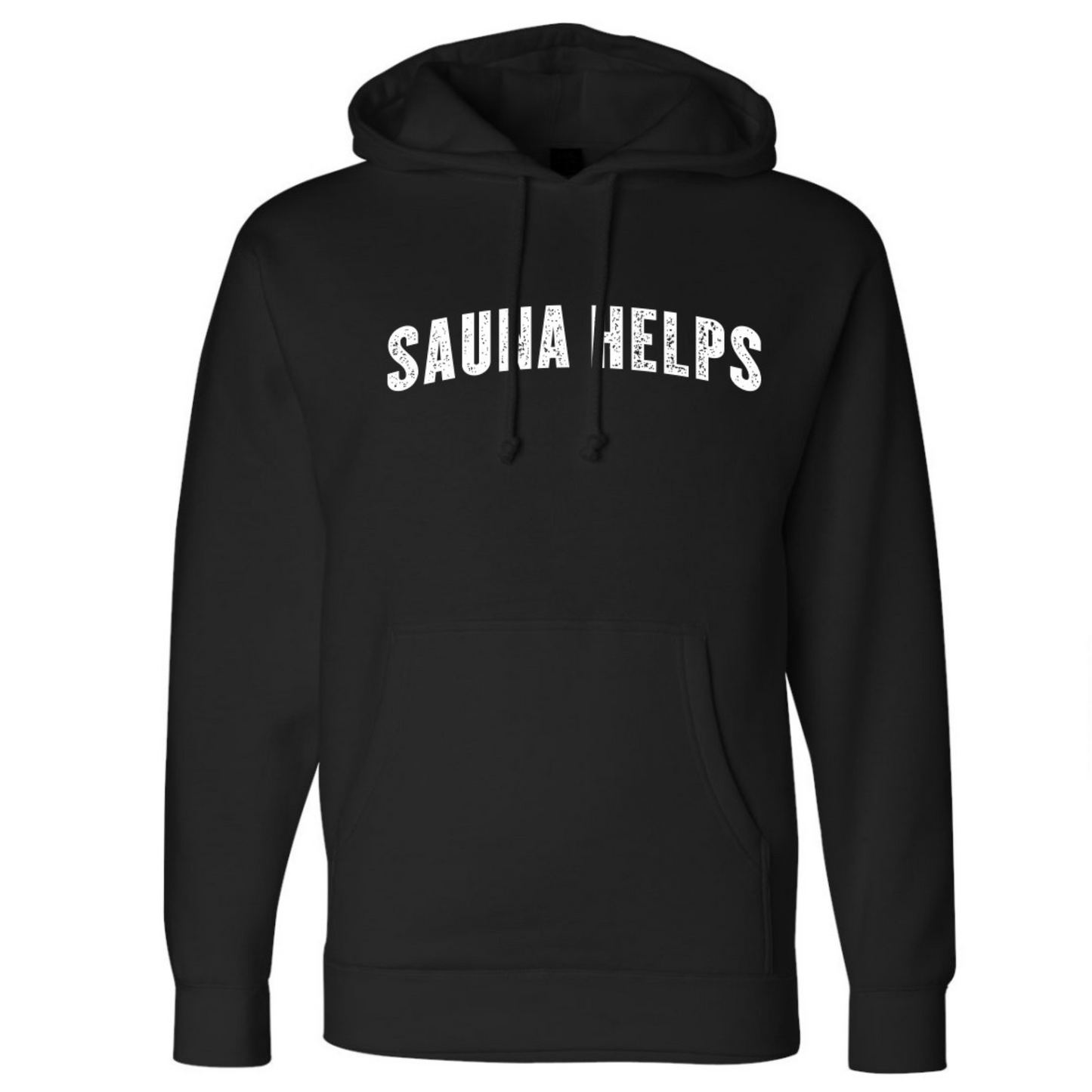 Reactive Black Sauna Helps Hoodie