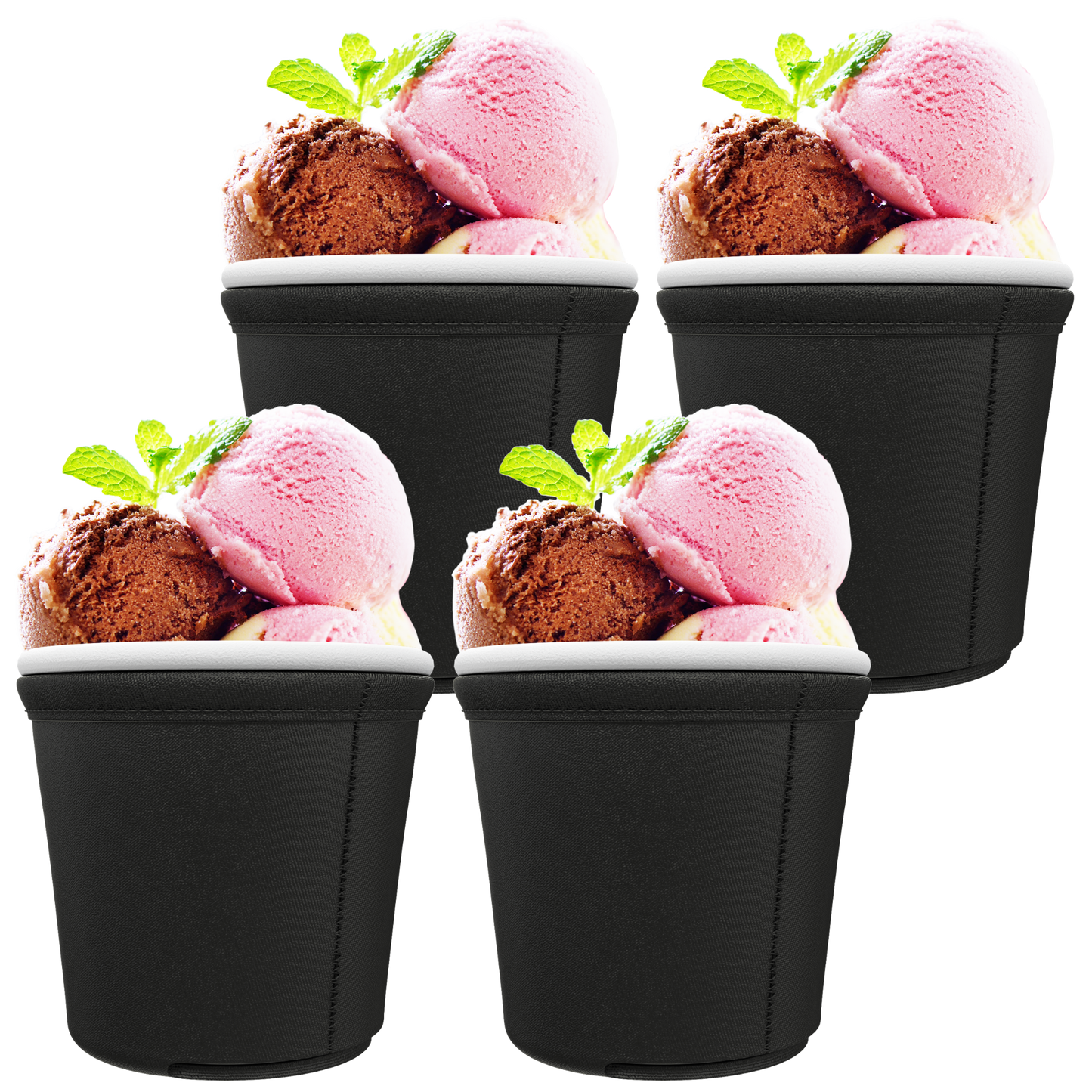 Ice Cream Pint Neoprene Insulator