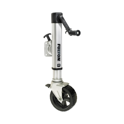 Fulton 1413040134 1,600 Pound Bolt/Weld On F2 Trailer Tongue Jack, Wide Track