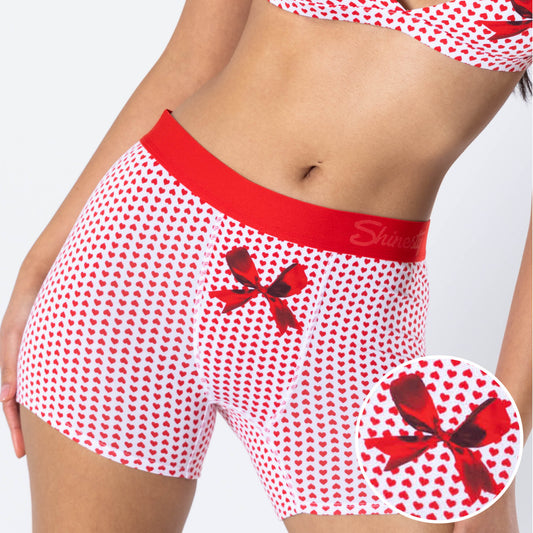 The Date Night | Valentine's Day Bow Women’s Boxers