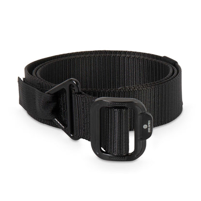 2ND Amen Men's Tactical 1.5 Inch Convertible TDU Rigger with Black Nylon webbing belt & Adjustable Metal Buckle