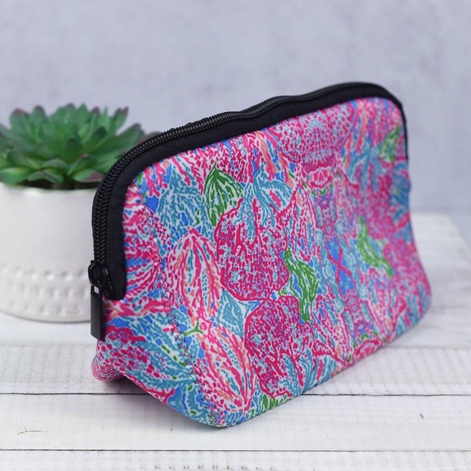 Reef Neoprene Cosmetic Bag