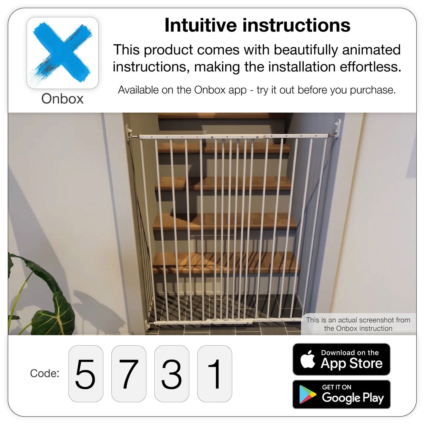 Scandinavian Pet MultiDan Wall Mount 24.6-42in Doorway Safety Baby Gate, Black