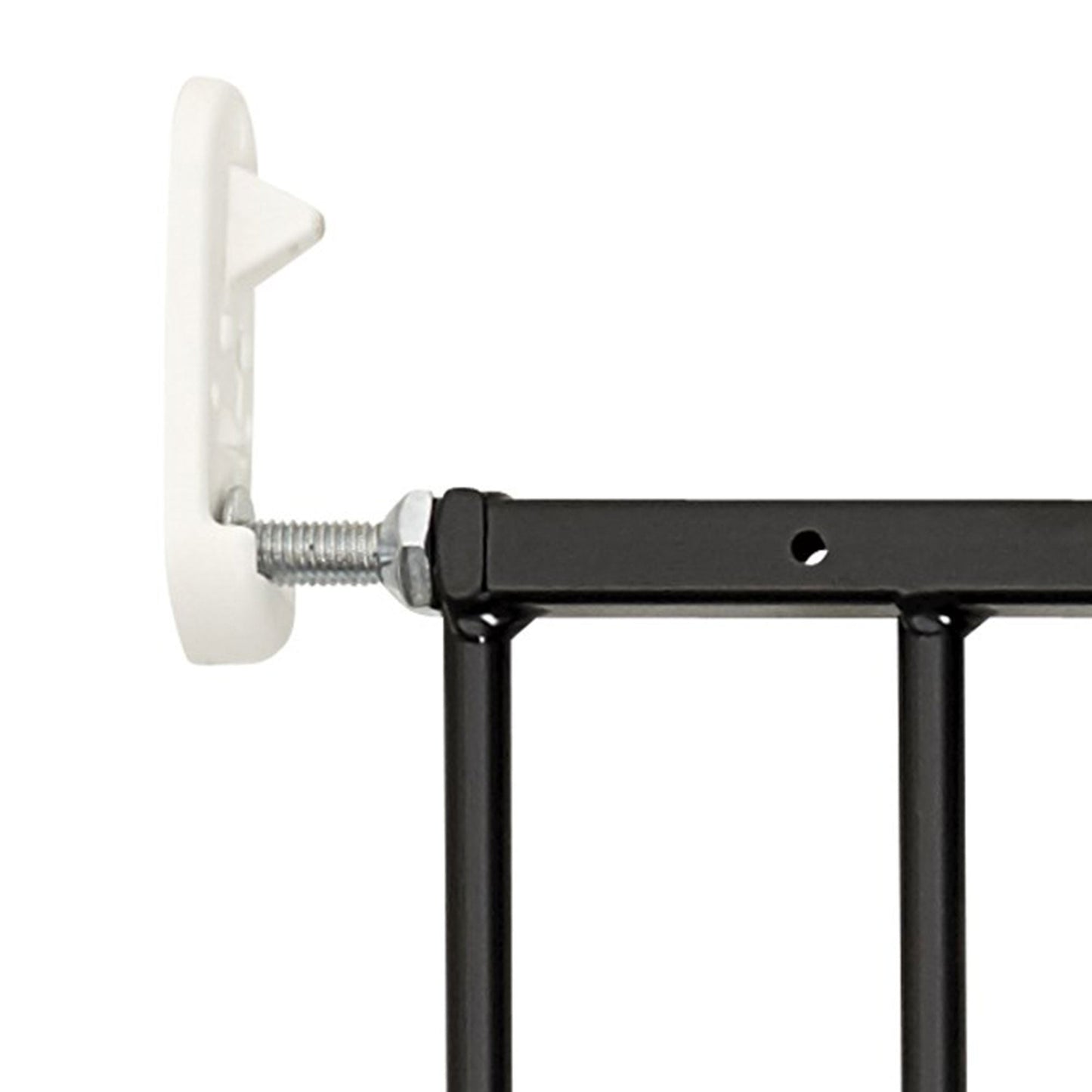 Scandinavian Pet MultiDan Wall Mount 24.6-42in Doorway Safety Baby Gate, Black