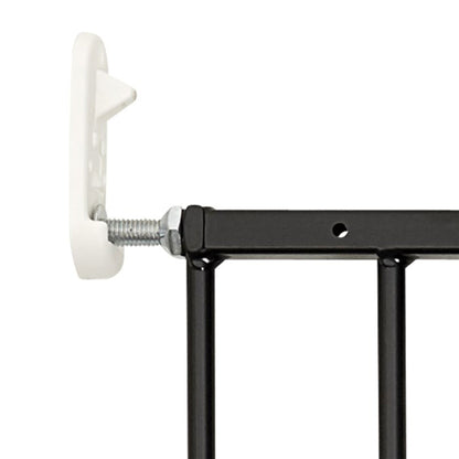 Scandinavian Pet MultiDan Wall Mount 24.6-42in Doorway Safety Baby Gate, Black