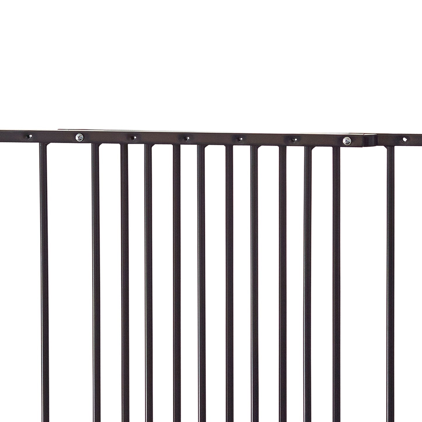Scandinavian Pet MultiDan Wall Mount 24.6-42in Doorway Safety Baby Gate, Black