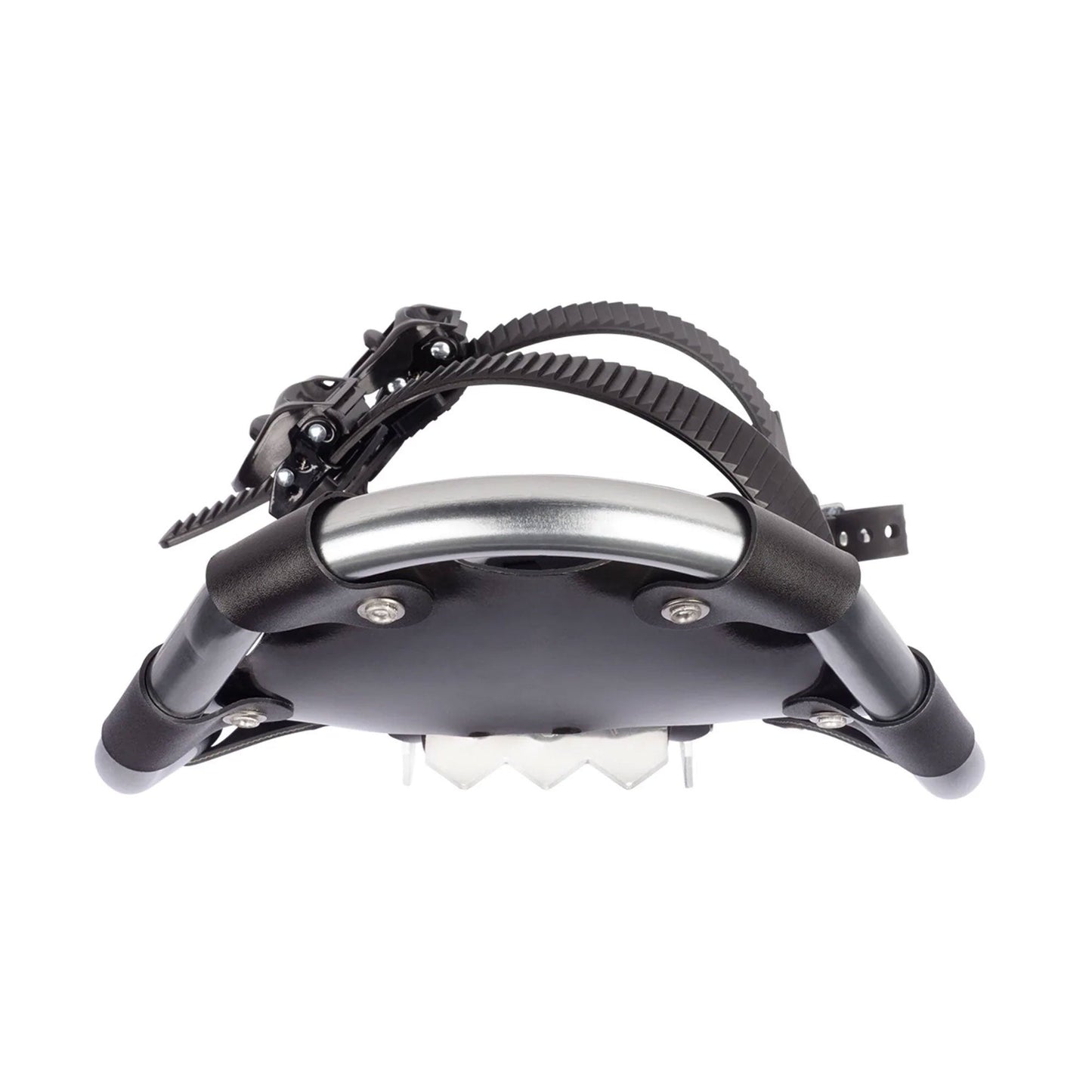 Outbound Lightweight 25 In Aluminum Snowshoes Kit with Poles & Carrying Tote Bag