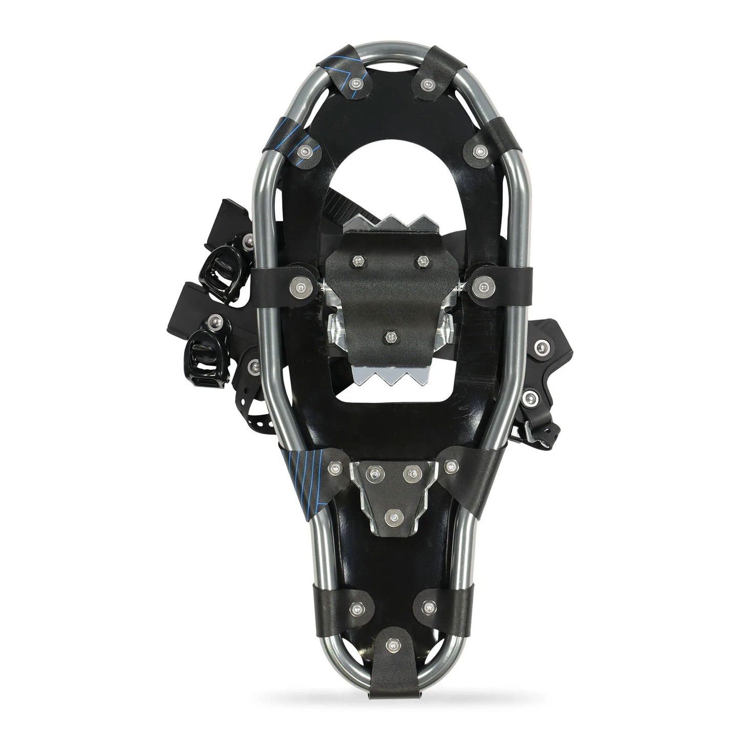 Outbound Lightweight 25 In Aluminum Snowshoes Kit with Poles & Carrying Tote Bag