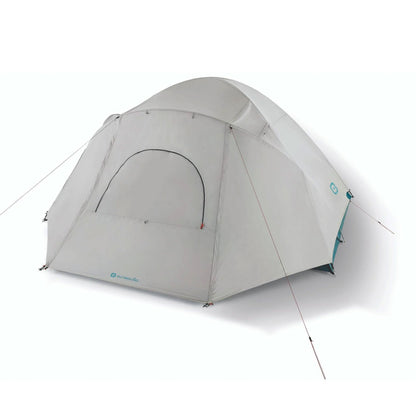 Outbound 8 Person 3 Season Camping Black-Out Dome Tent with Rainfly, Gray/White