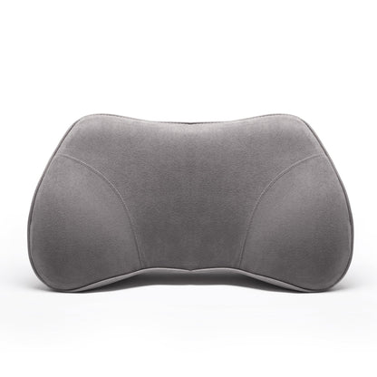 WENNEBIRD Model B Lumbar Memory Foam Support Pillow to Improve Posture, Grey