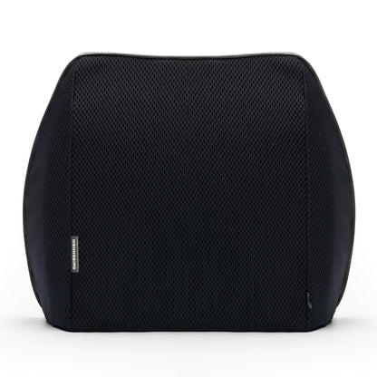 WENNEBIRD Model Q Lumbar Memory Foam Support Pillow to Improve Posture, Black