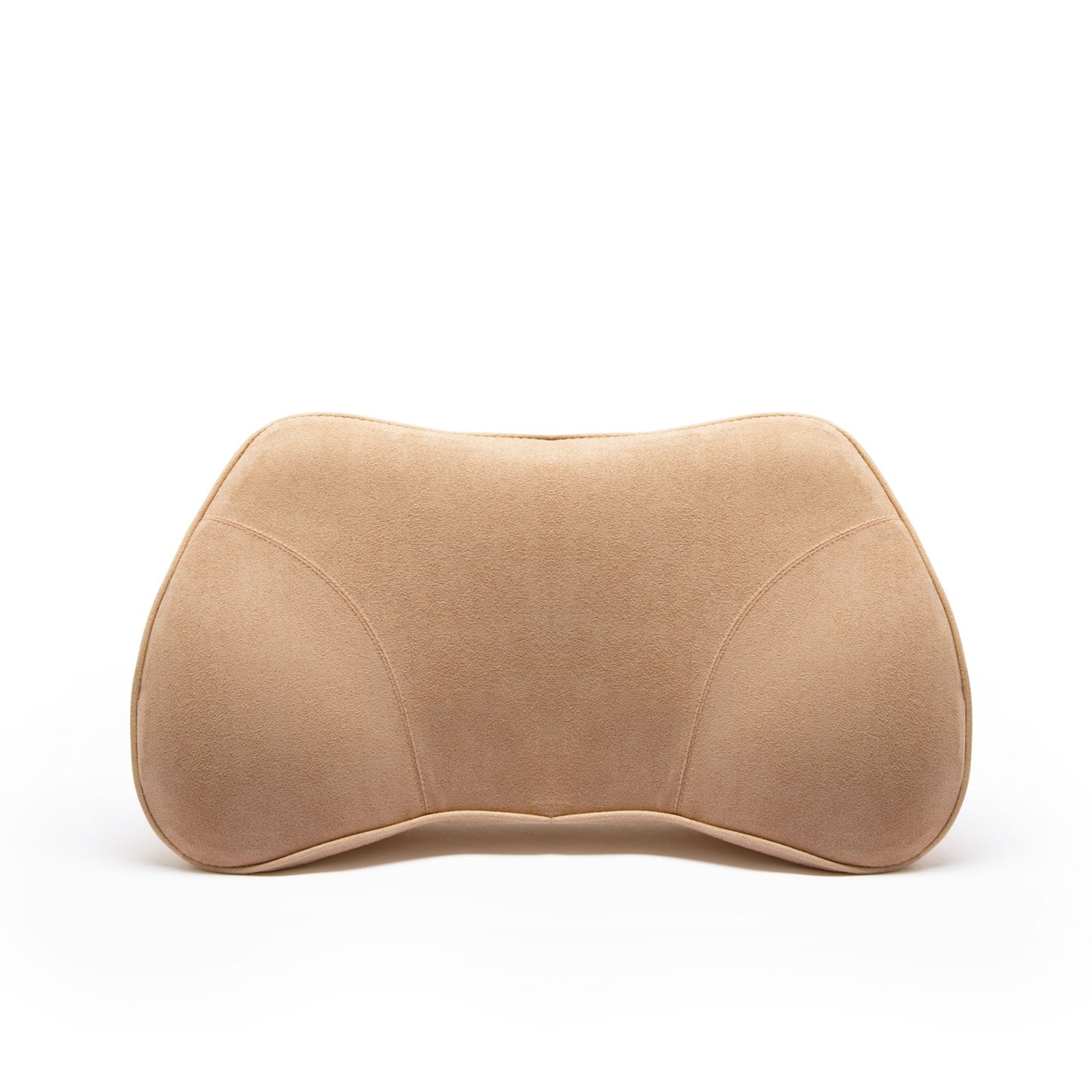 WENNEBIRD Model B Lumbar Memory Foam Support Pillow to Improve Posture, Beige