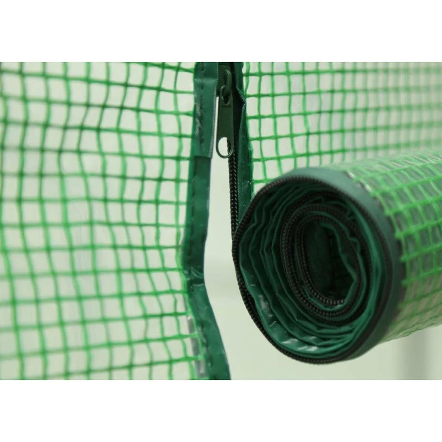 Upper Bounce Ogrow 2 Door Walk In Greenhouse with Ventilation Windows, Green