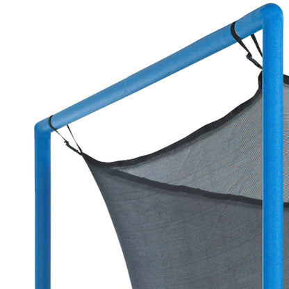 Upper Bounce 13 Feet Round Trampoline Replacement Net for 6 Poles or 3 Arches