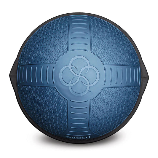 Bosu Home Balance Trainer for Strength, Flexibility, and Cardio Workouts, Blue