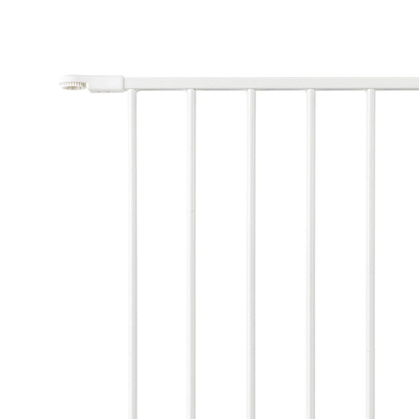 Scandinavian Pet Flex Metal 28.4in Baby Gate Extension Panel Accessory, White