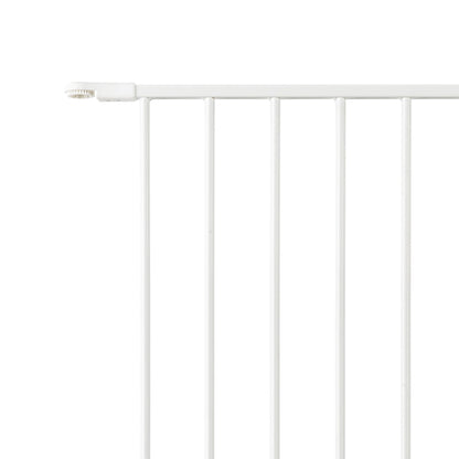 Scandinavian Pet Flex Metal 28.4in Baby Gate Extension Panel Accessory, White