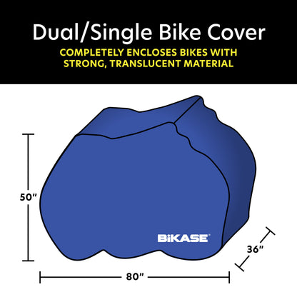 Dual or Single Ebike Cover Adjustable for 1 or 2 Bikes