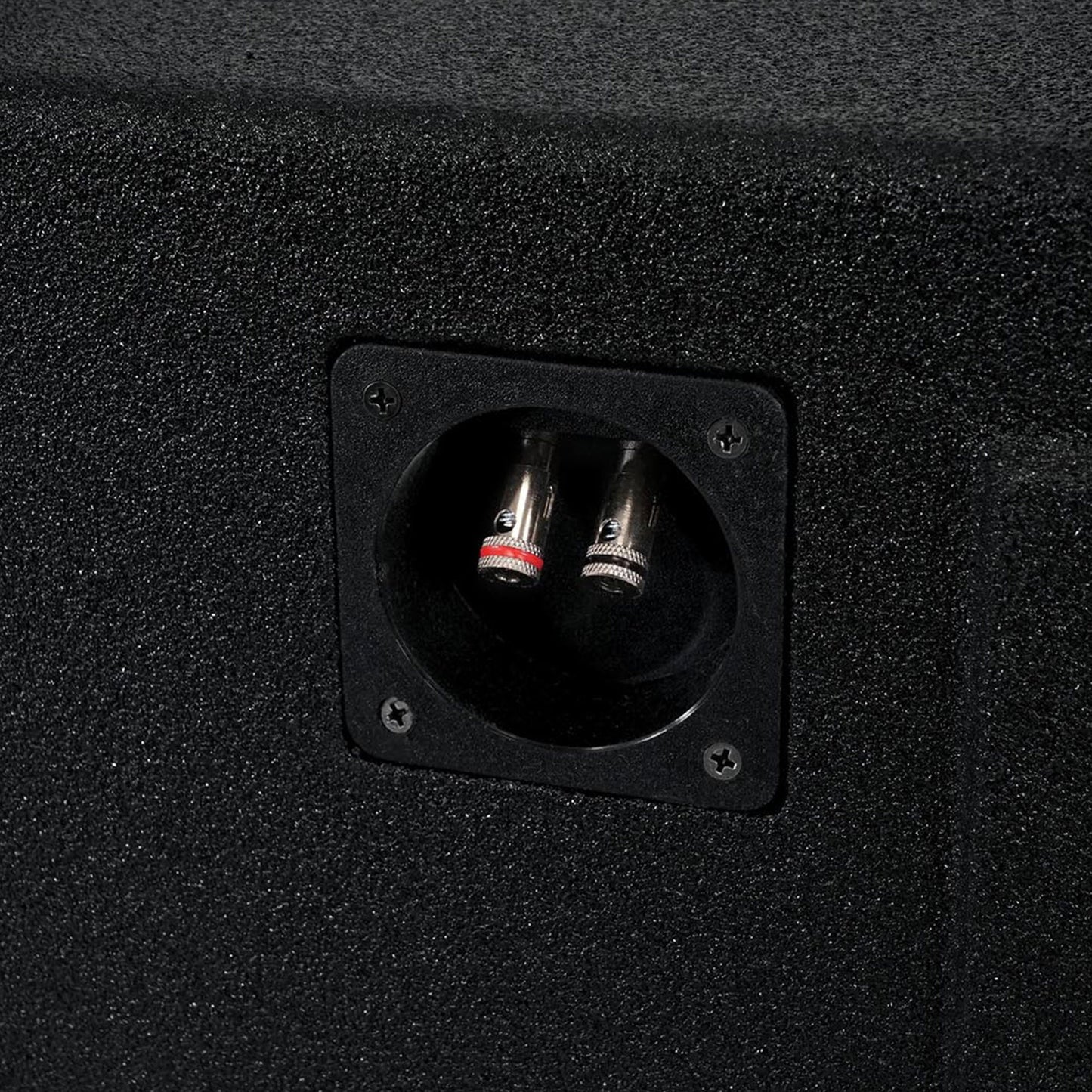 QPower QBGMC19212 Underseat Upfire 2 Hole 12" Port Subwoofer for GMC/Chevy 2019