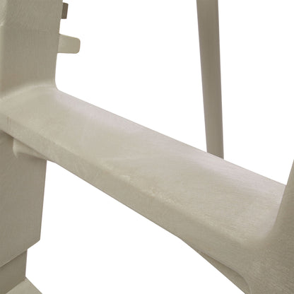 Main Access Smart Choice Incline Outside Above Ground Swim Pool Ladder, Taupe