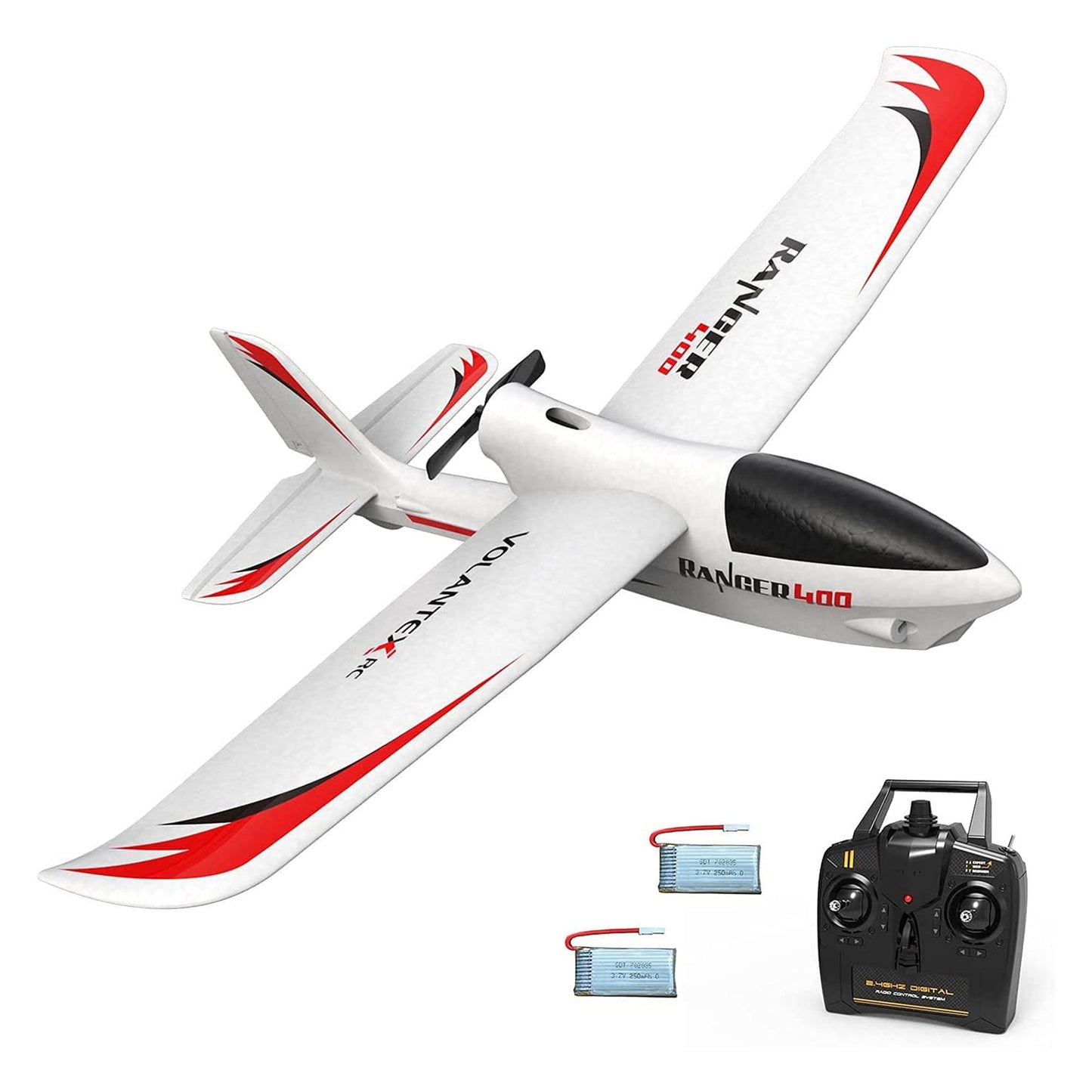 VOLANTEXRC Ranger 400 One Key Turn Remote Control Airplane w/ Xpilot Stabilizer
