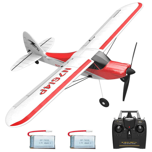 VOLANTEXRC Sport Cub 500 Ready To Fly Remote Control Airplane w/ Gyro Stabilizer