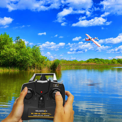 VOLANTEXRC Sport Cub 500 Ready To Fly Remote Control Airplane w/ Gyro Stabilizer