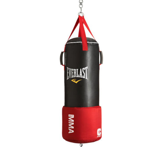 Everlast Omnistrike MMA 80 Pound Gym Boxing Punching Training Heavy Bag, Black