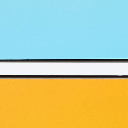 Hodedah 6 Door Enclosed Multipurpose Storage Cabinet for Home & Office, Rainbow