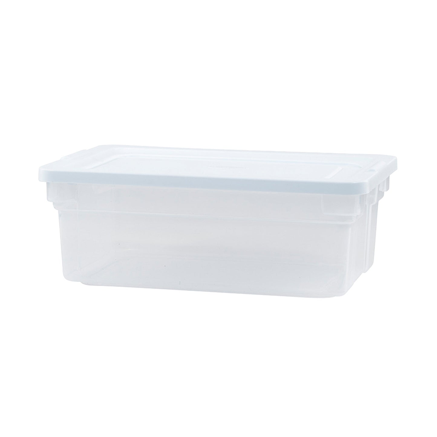 Rubbermaid Classic Clear 12 Quart Stackable Heavy Duty Plastic Storage Bins