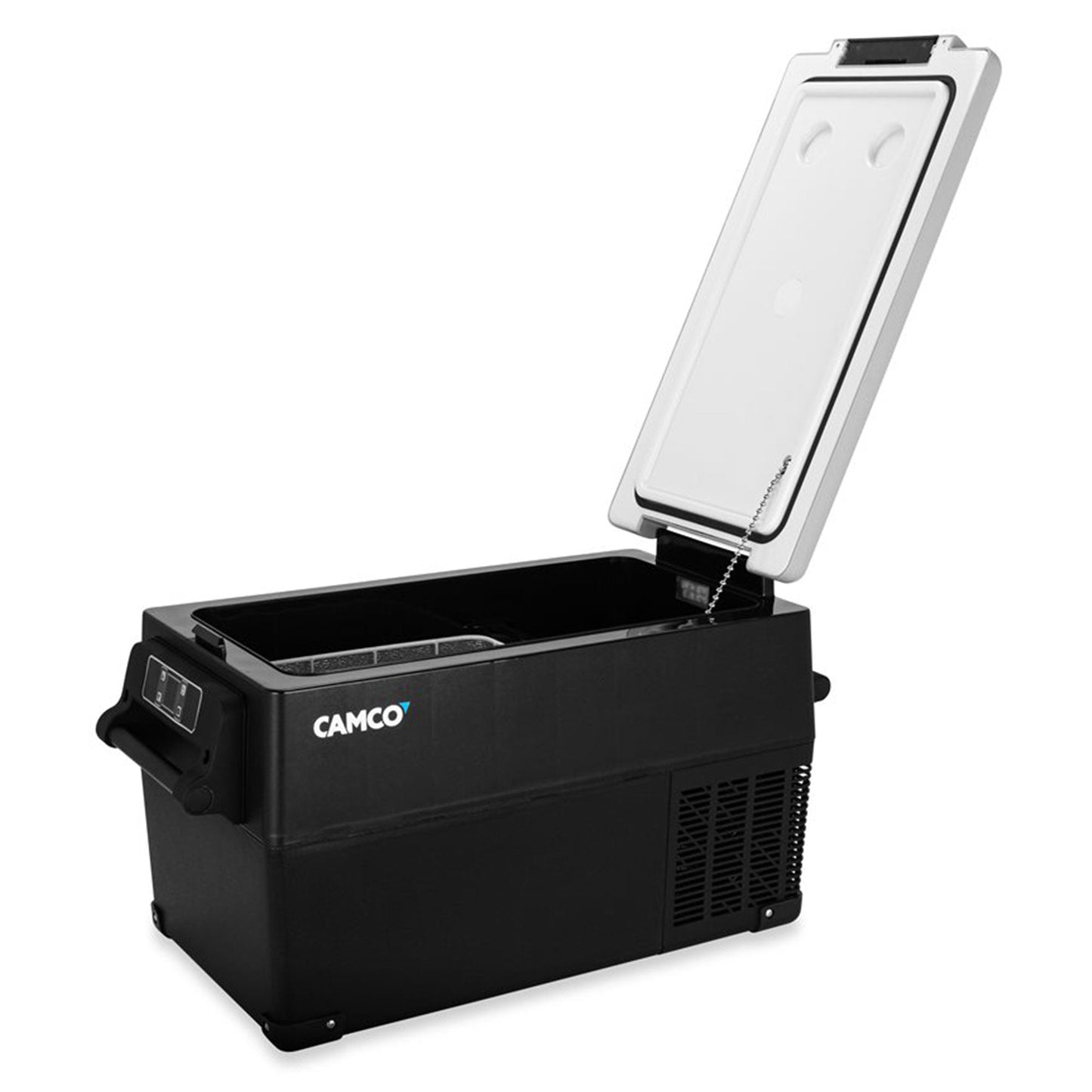 Camco CAM-350 35L Compact Portable Refrigerator/Freezer with LCD Control Panel