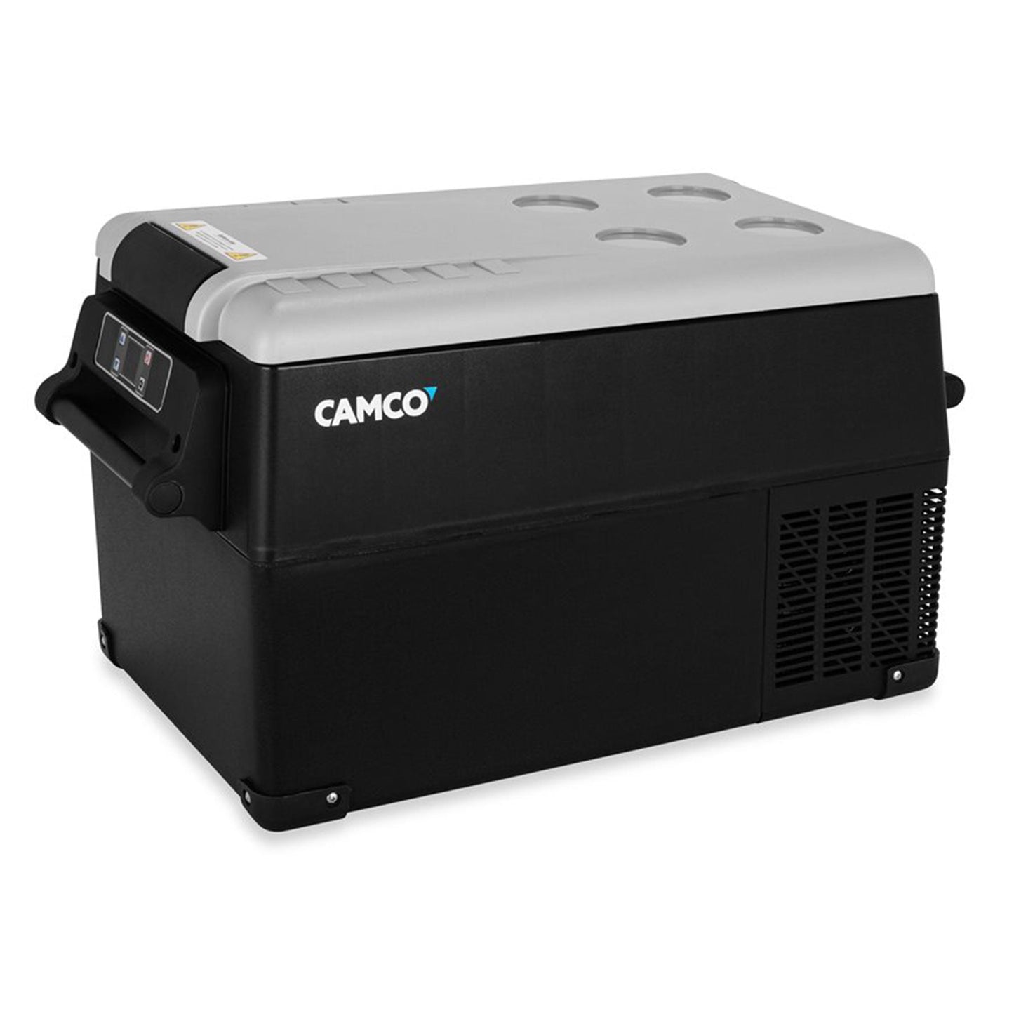 Camco CAM-350 35L Compact Portable Refrigerator/Freezer with LCD Control Panel