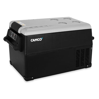 Camco CAM-350 35L Compact Portable Refrigerator/Freezer with LCD Control Panel