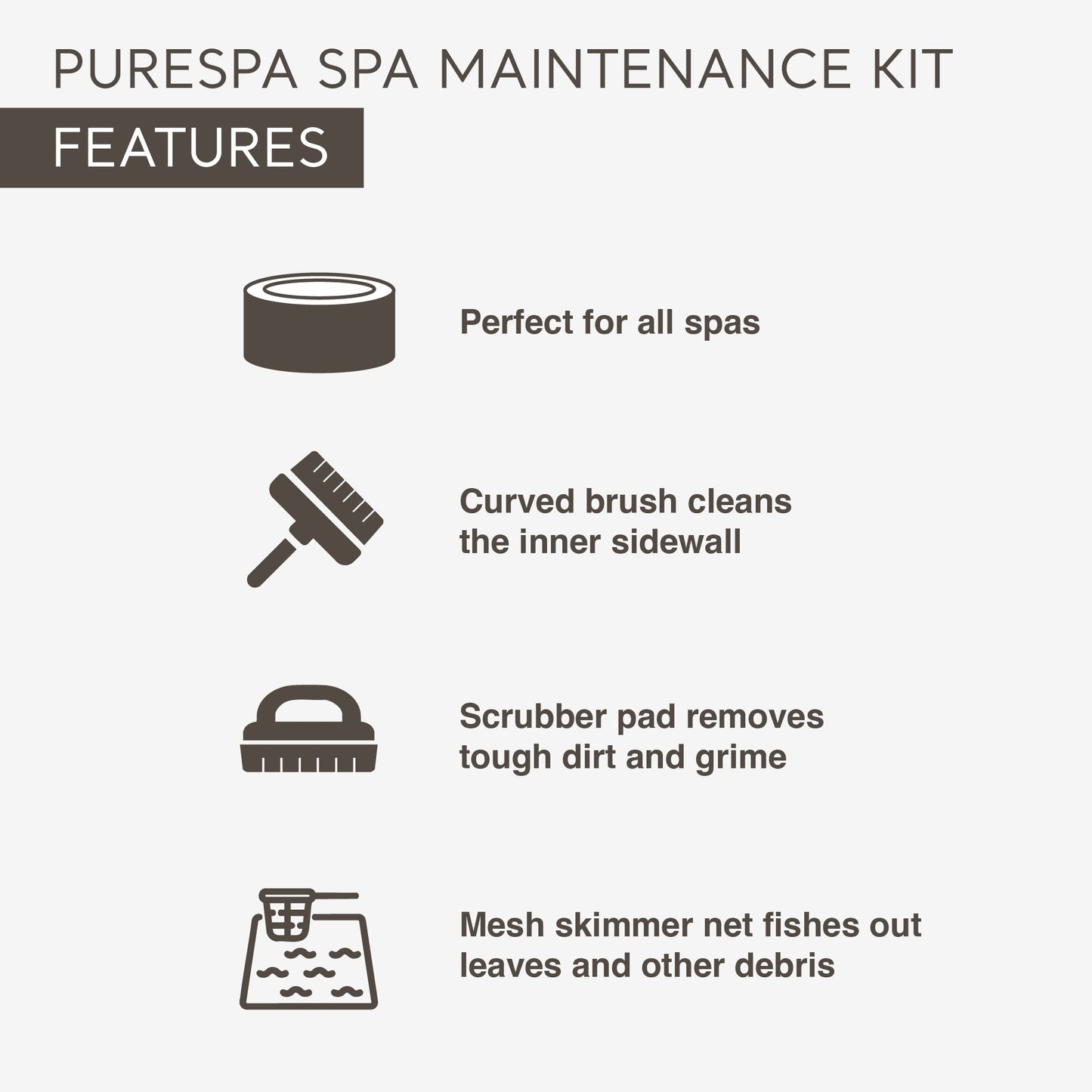 Intex PureSpa Plus Portable Inflatable Hot Tub with Maintenance Kit and 2 Seats