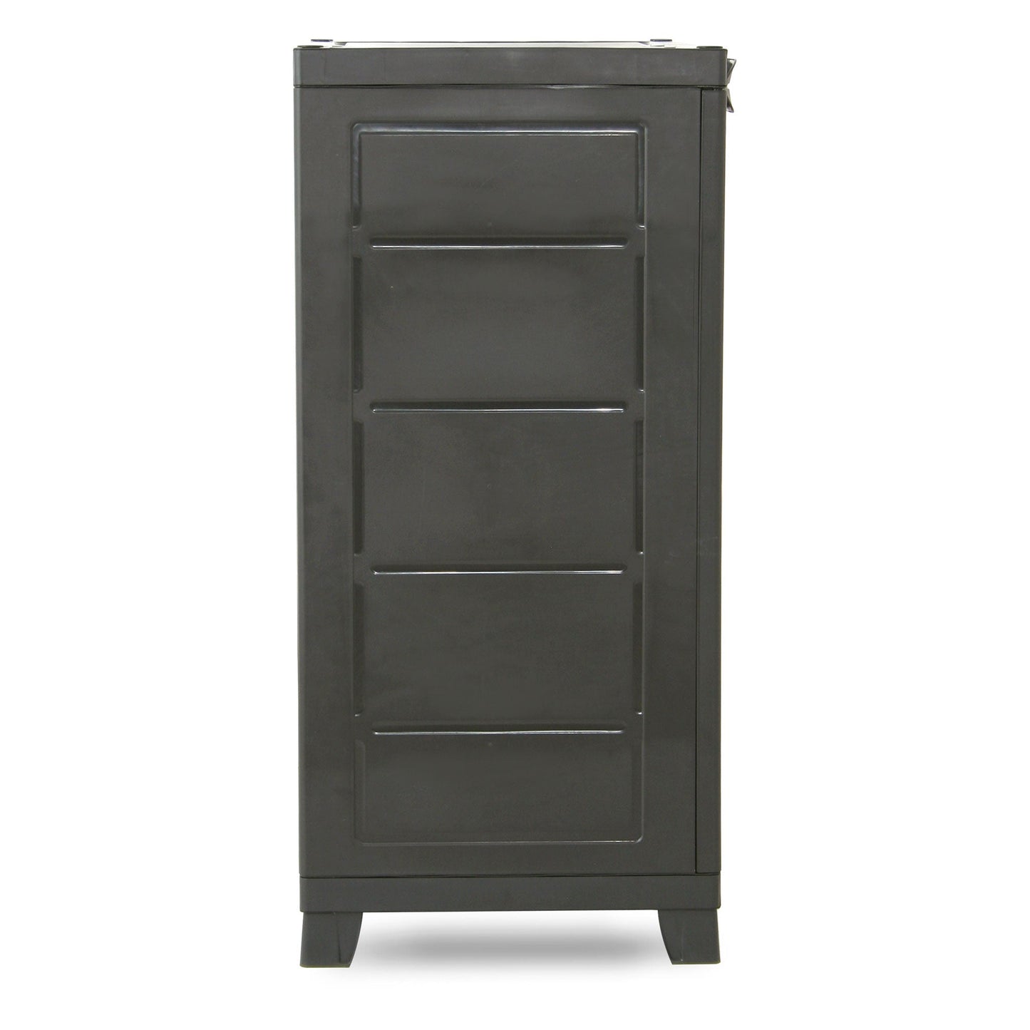 RAM Quality Products ELITE Adjustable 2 Shelf Storage Utility Cabinet, Dark Gray