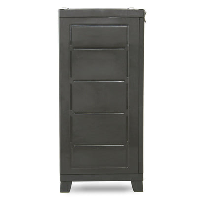 RAM Quality Products ELITE Adjustable 2 Shelf Storage Utility Cabinet, Dark Gray