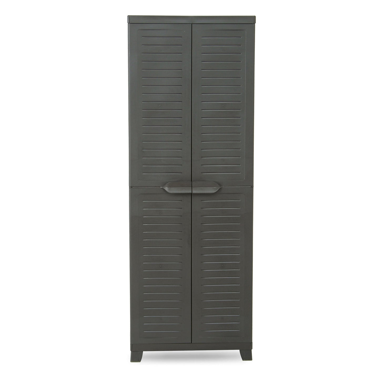 RAM Quality Products ELITE Adjustable 4 Shelf Storage Utility Cabinet, Dark Gray