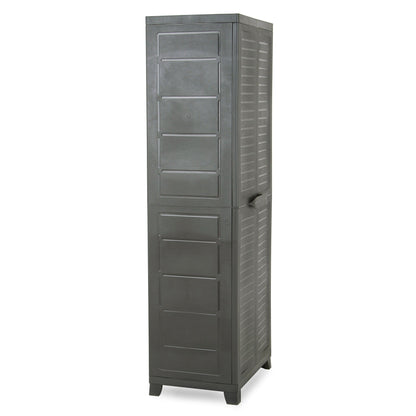 RAM Quality Products ELITE Adjustable 4 Shelf Storage Utility Cabinet, Dark Gray