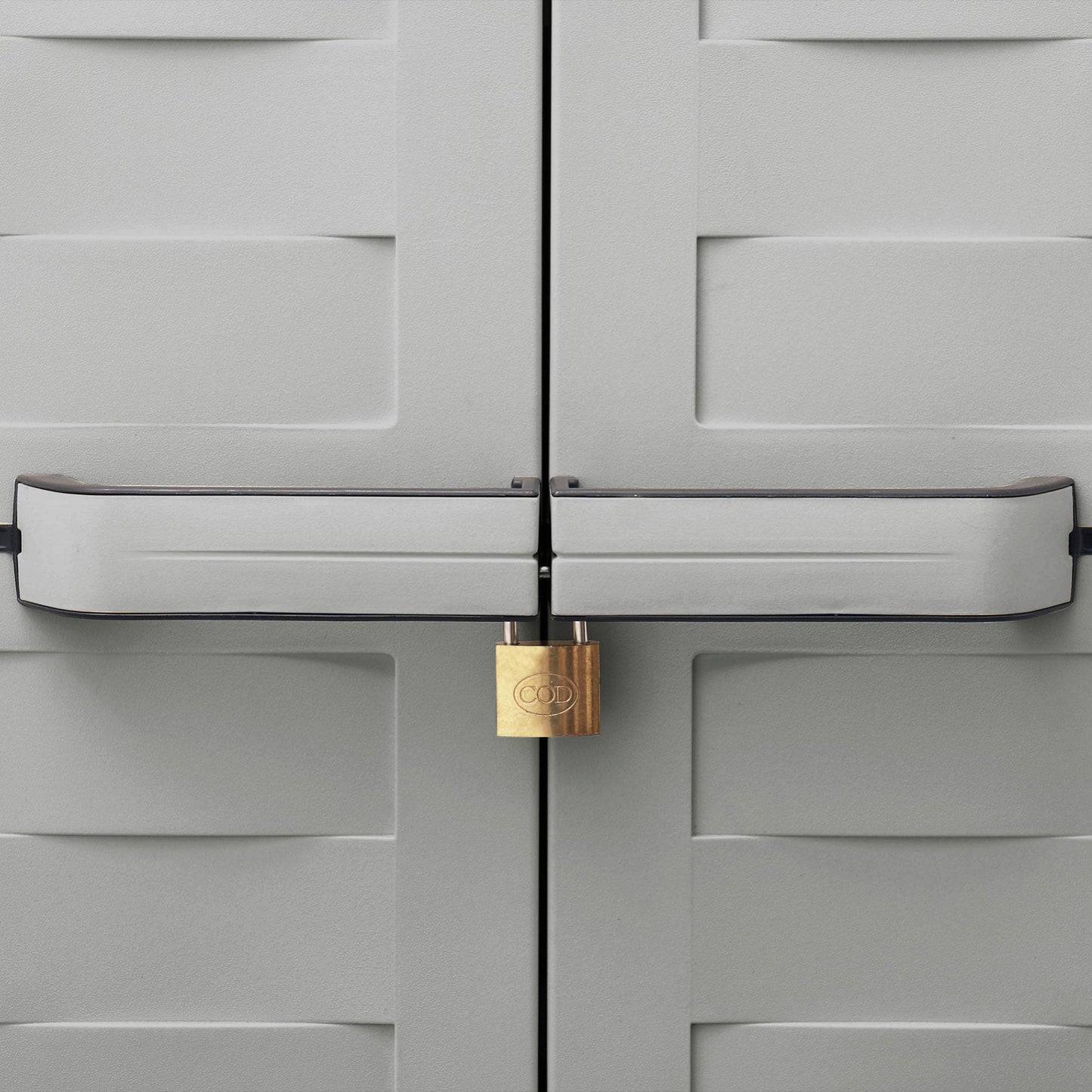 RAM Quality Products PREMIUM 4 Shelf Lockable Storage Utility Cabinet, Gray