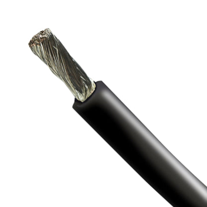 Audiopipe TMPC-4-100TCB Marine Grade 4 Gauge Tinned Copper Wire, 100 Feet, Black