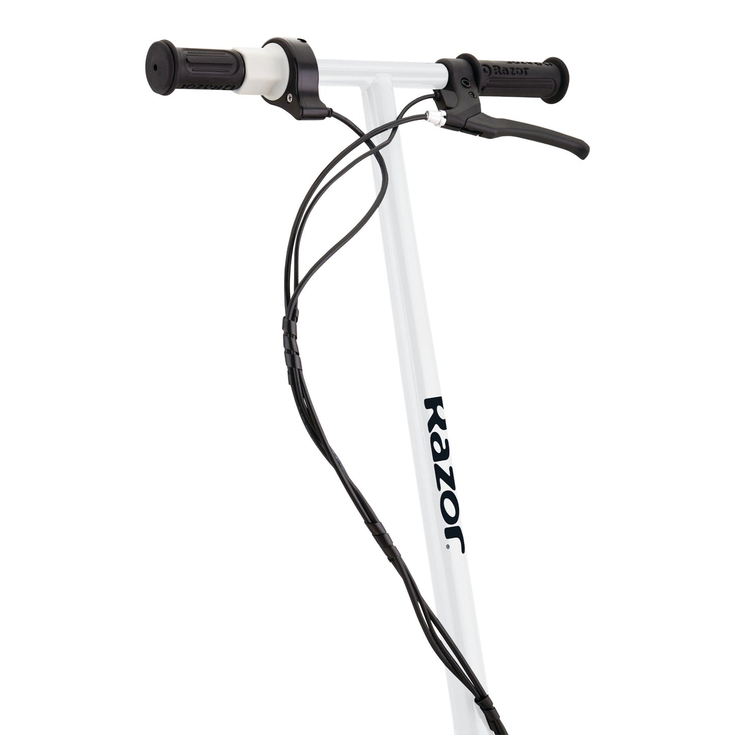 Razor E300 Adult 24V High-Torque Motorized Electric Battery Power Scooter, White