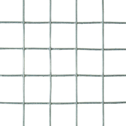 YardGard 4' x 5' 0.25" Square Mesh Wire Hardware Cloth Poultry Fence, Silver