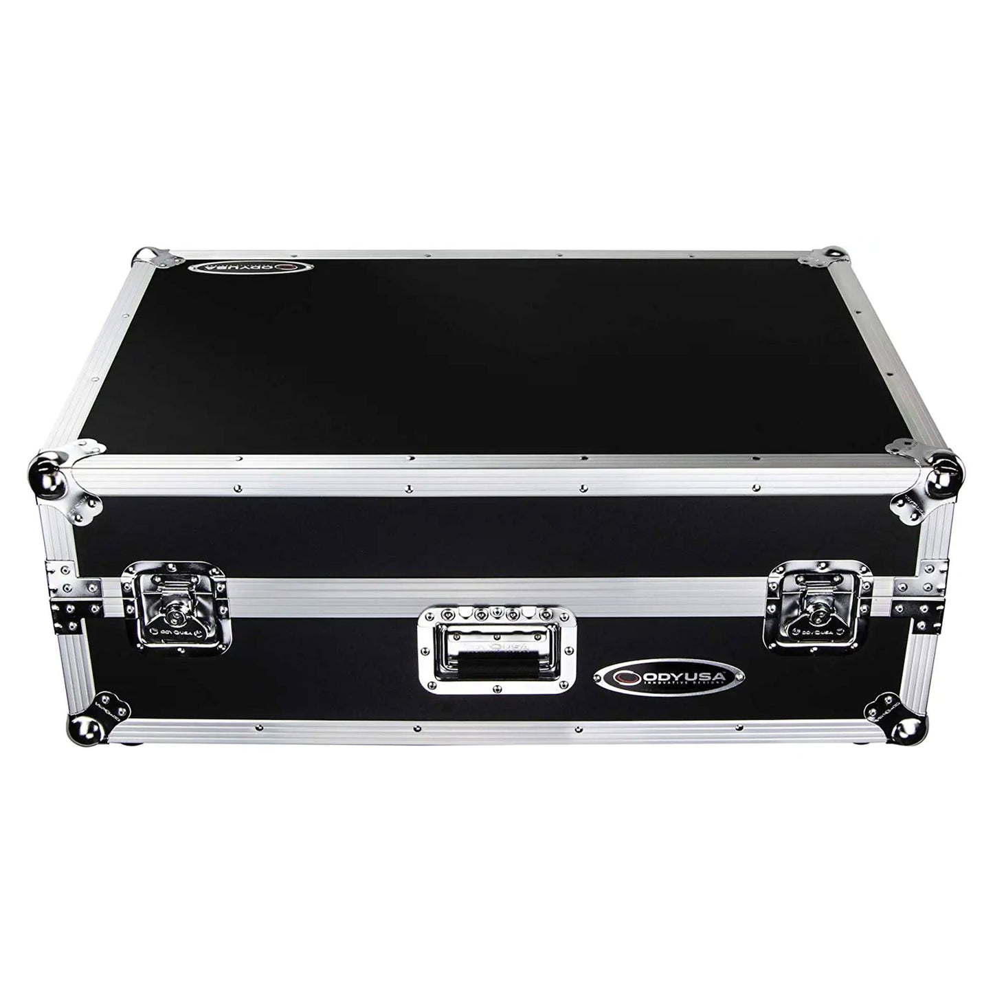 ODYSSEY FZGSPRIME4W2 Denon Prime 4 Flight Zone Case with Laptop Platform & Racks