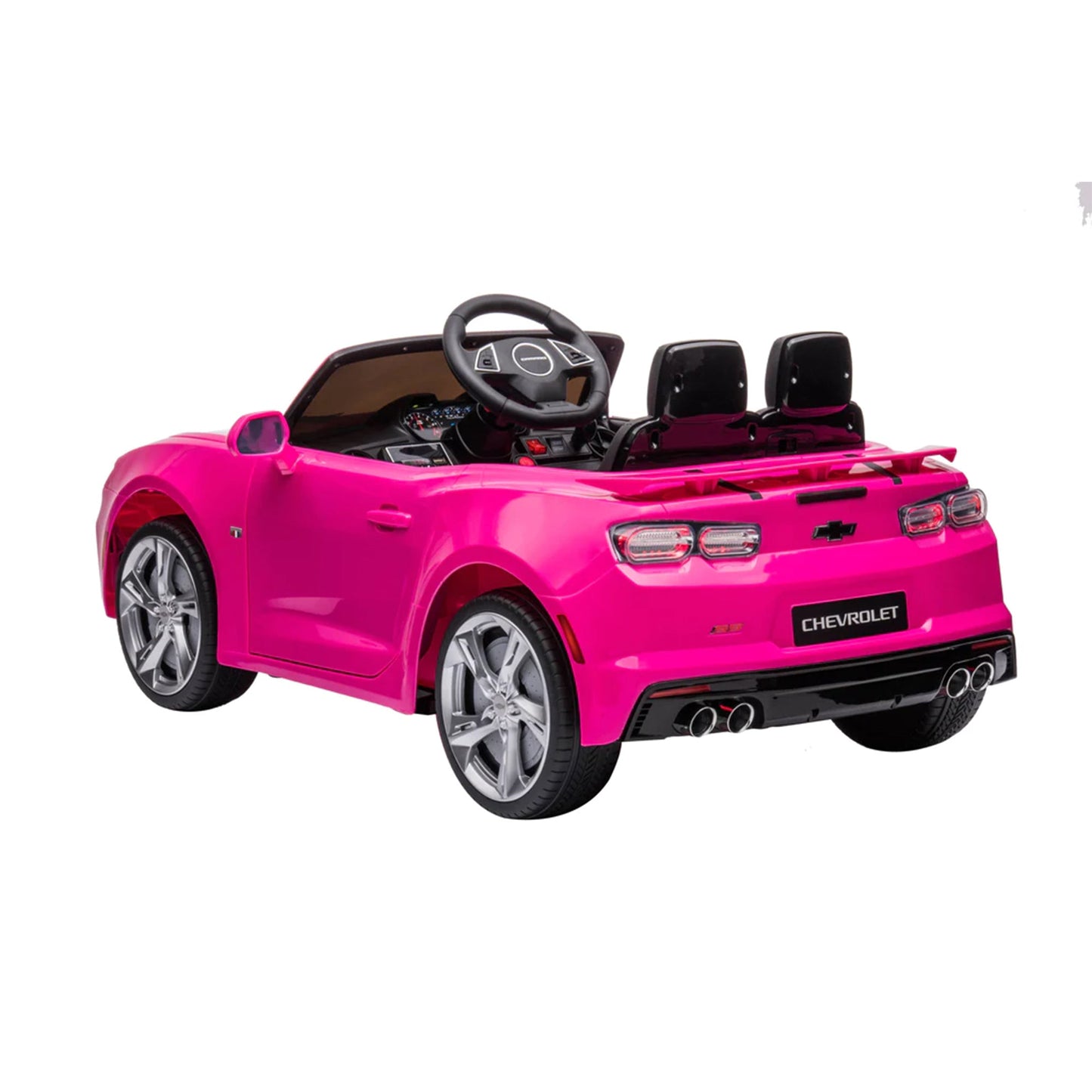 Dakott 2021/2022 Chevy Camaro Racing 2SS Battery Powered Ride On Car Toy, Pink