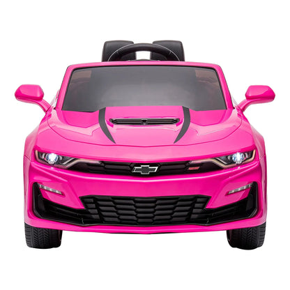 Dakott 2021/2022 Chevy Camaro Racing 2SS Battery Powered Ride On Car Toy, Pink