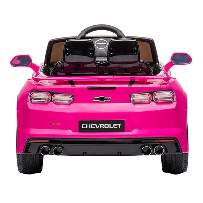 Dakott 2021/2022 Chevy Camaro Racing 2SS Battery Powered Ride On Car Toy, Pink