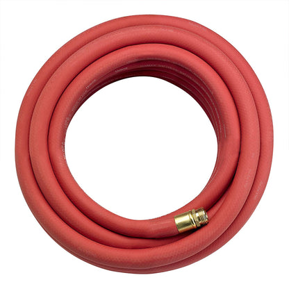 Underhill Ultramax 75' Garden Hose, Red & Precision Cloudburst Hose End Nozzle