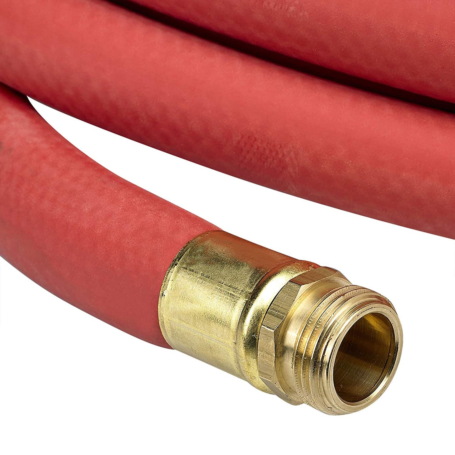 Underhill Ultramax 75' Garden Hose, Red & Precision Cloudburst Hose End Nozzle