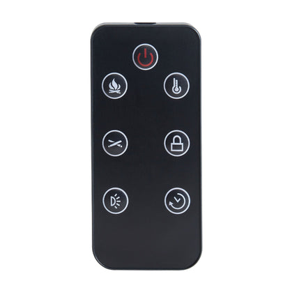 Edyo Living Wall Mount or Recessed Electric Fireplace with Touch Screen, 50 Inch