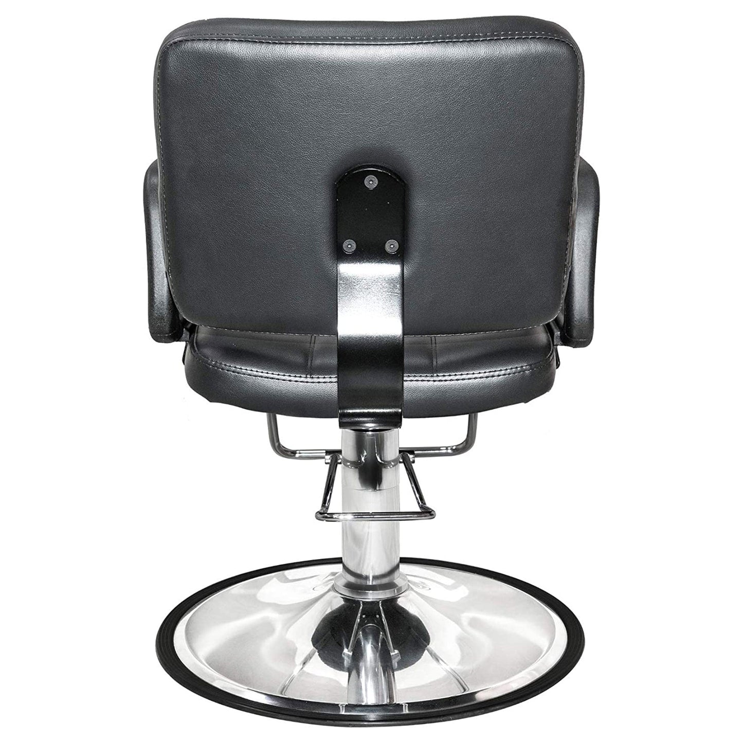 PureSana Chromium Ariana 360 Degree Professional Styling Salon Chair, Black
